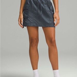 🍋🍋 Lululemon Athletica Lululemon Nylon Cargo Mini Skirt
Oil Grey sz xl like new